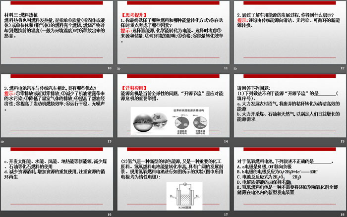 《研究与实践:了解车用能源》化学反应与能量PPT