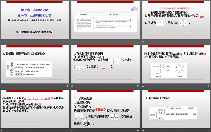 《认识有机化合物》有机化合物PPT(第1课时)