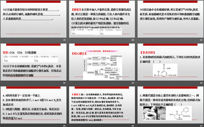 《了解食品中的有机化合物》有机化合物PPT