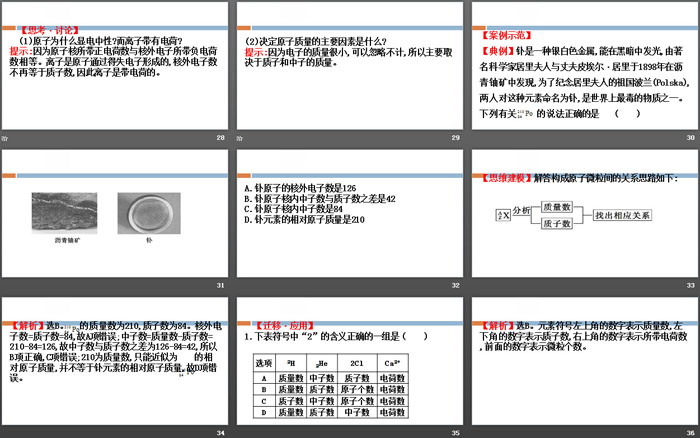 《原子结构与元素性质》原子结构元素周期律(第1课时原子核核素)