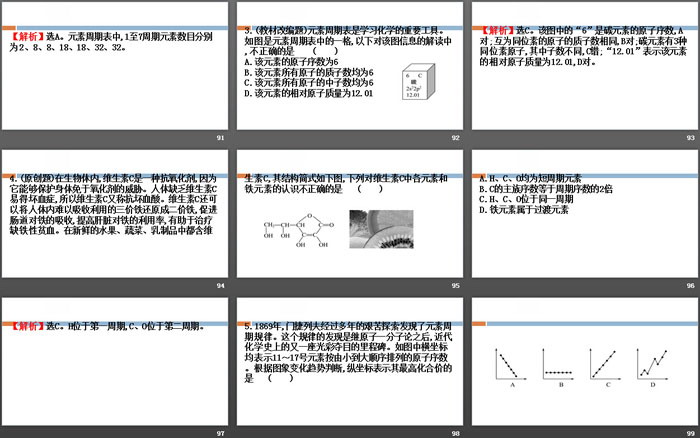 《元素周期律和元素周期表》原子结构元素周期律PPT(第2课时元素周期表)