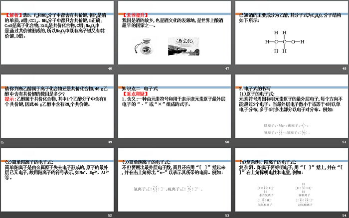 《化学键与物质构成》化学键化学反应规律PPT