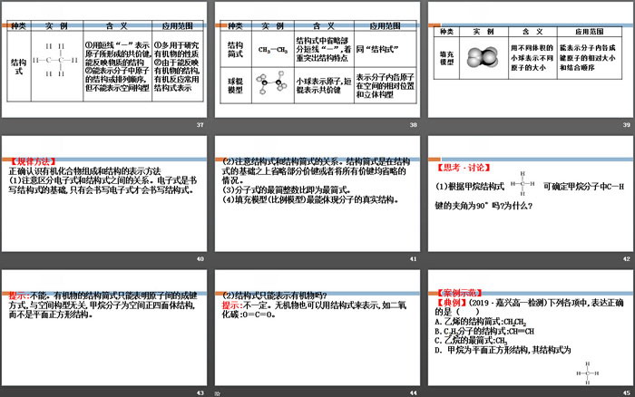 《认识有机化合物》简单的有机化合物PPT(第1课时)