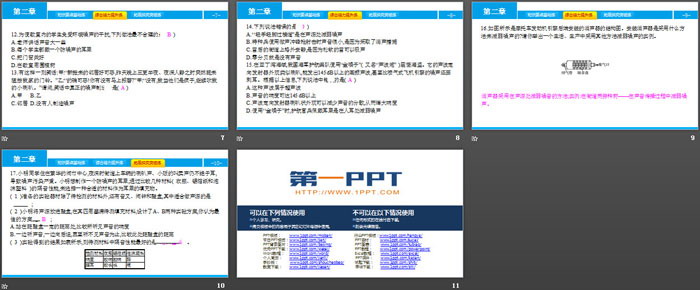 《噪声的危害和控制》声现象PPT教学课件