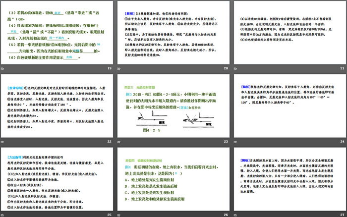 《光的反射》光现象PPT下载