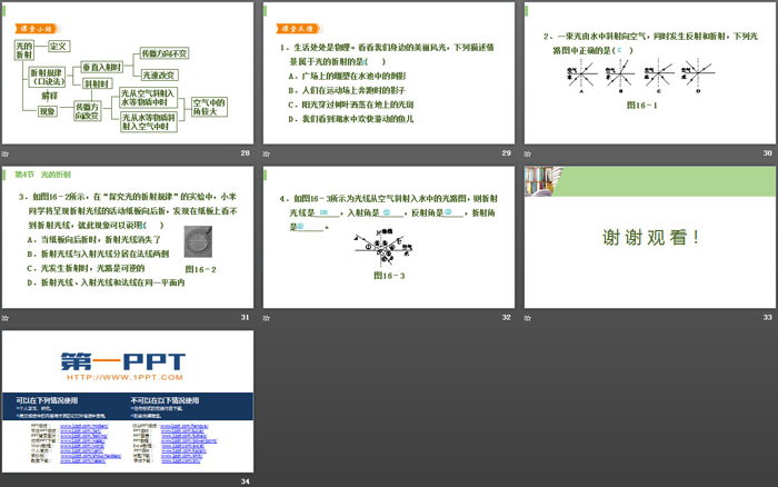 《光的折射》光现象PPT下载