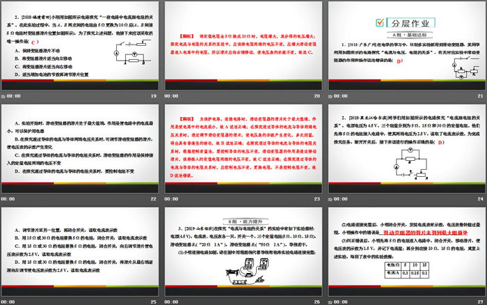 《电流与电压和电阻的关系》欧姆定律PPT教学课件