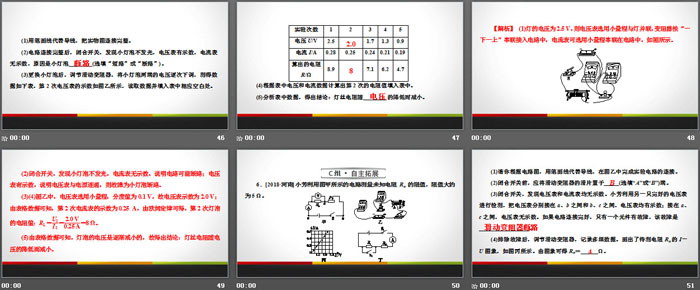 《电阻的测量》欧姆定律PPT教学课件