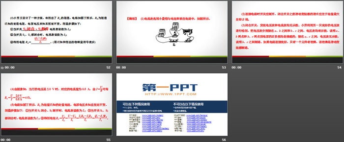 《电阻的测量》欧姆定律PPT教学课件