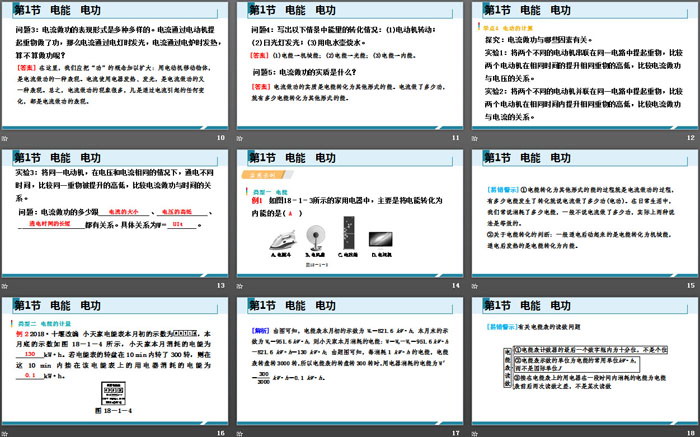 《电能 电功》电功率PPT