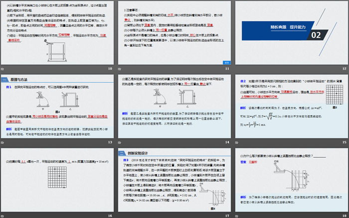 《实验：探究平抛运动的特点》抛体运动PPT优秀课件