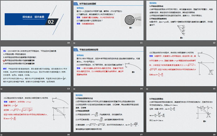 《抛体运动的规律》抛体运动PPT优秀课件