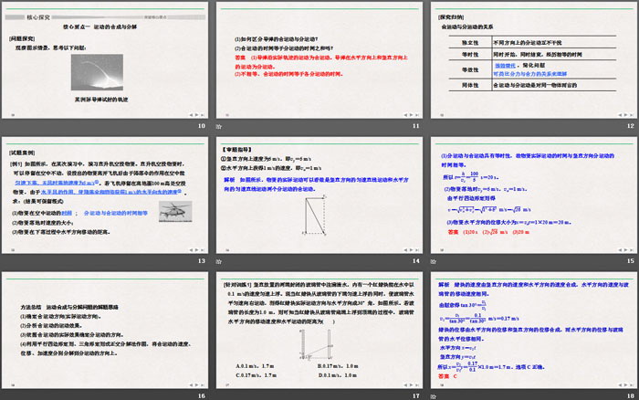 《运动的合成与分解》抛体运动PPT优质课件