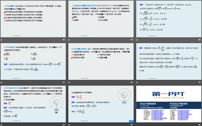 《万有引力理论的成就》万有引力与宇宙航行PPT优秀课件