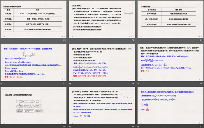 《动能和动能定理》机械能守恒定律PPT优质课件