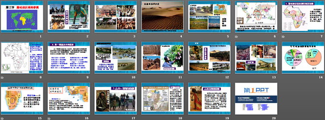 《撒哈拉以南非洲》东半球其他的地区和国家PPT课件6