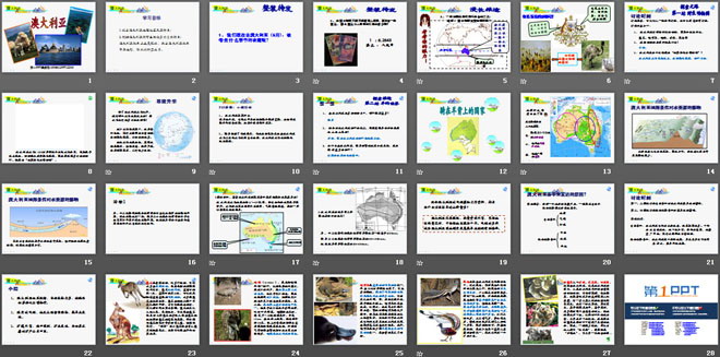 《澳大利亚》东半球其他的地区和国家PPT课件3