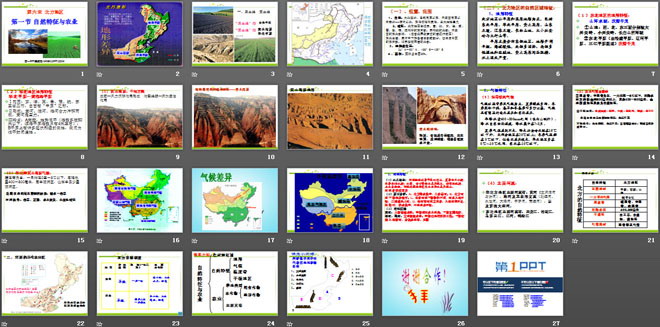 《自然特征与农业》北方地区PPT课件4