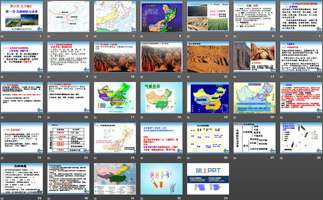 《自然特征与农业》北方地区PPT课件5