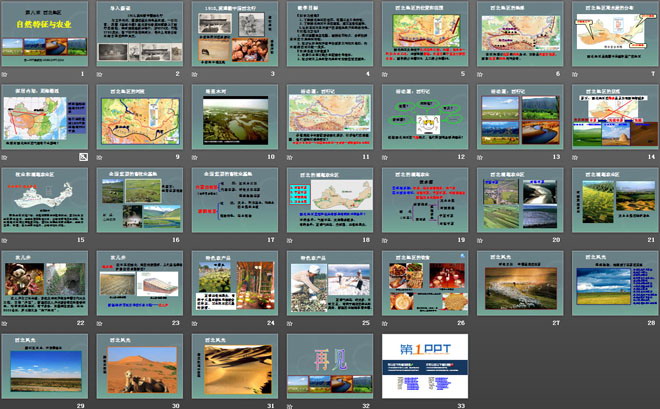 《自然特征与农业》西北地区PPT课件6