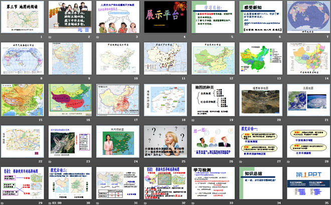 《地图的阅读》地球和地图PPT课件2