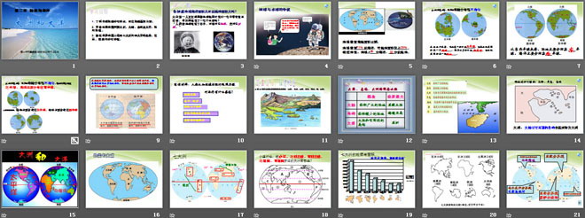 《大洲和大洋》陆地和海洋PPT课件7