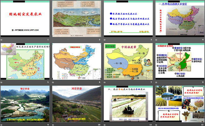 《因地制宜发展农业》PPT下载