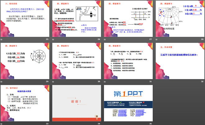 《地图基本要素》PPT课件下载