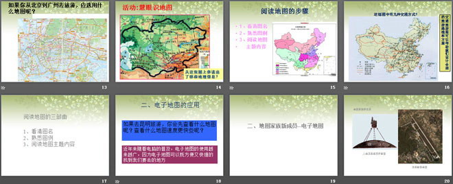 《地图的应用》PPT课件