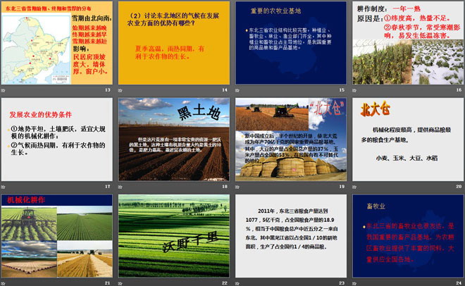 《东北三省》PPT