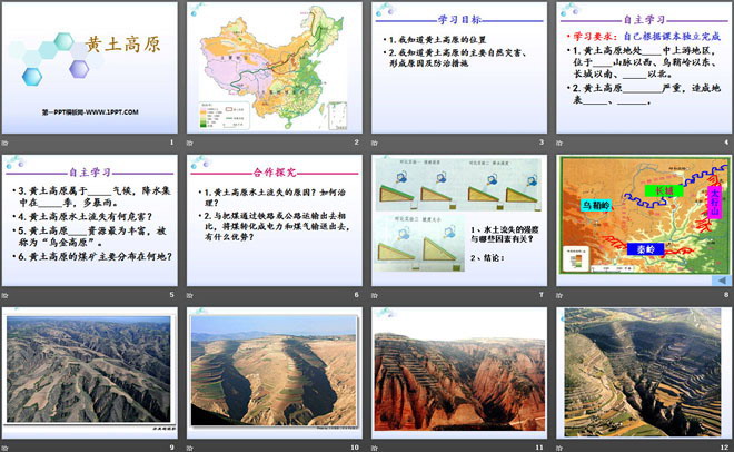 《黄土高原》PPT课件