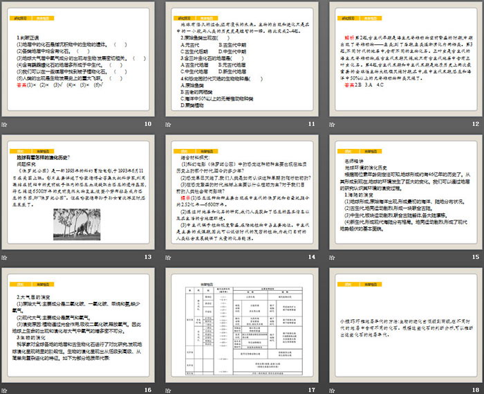 《地球的历史》宇宙中的地球PPT下载