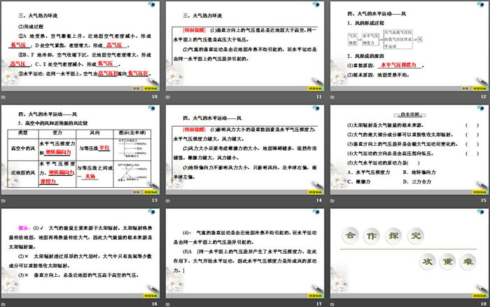 《大气受热过程和大气运动》地球上的大气PPT课件