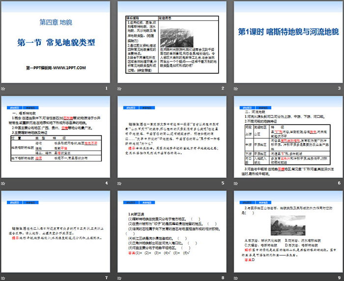 《常见地貌类型》地貌PPT课件