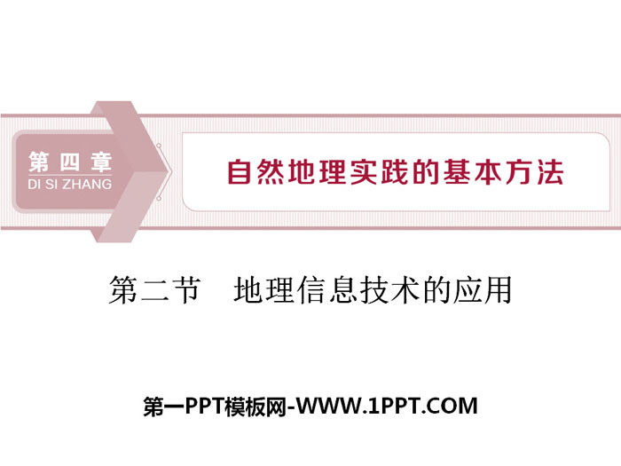 《地理信息技术的应用》自然地理实践的基本方法PPT课件