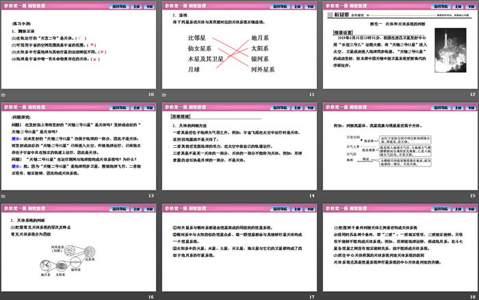《地球的宇宙环境》宇宙中的地球PPT教学课件