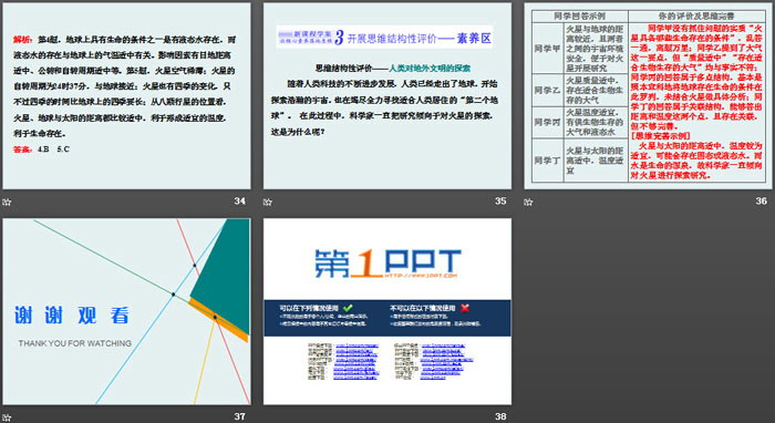 《地球的宇宙环境》宇宙中的地球PPT课件下载