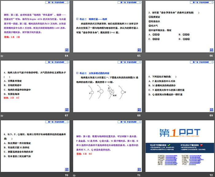 《地球的宇宙环境》宇宙中的地球PPT免费课件