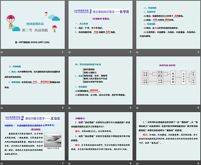 《风成地貌》地球表面形态PPT