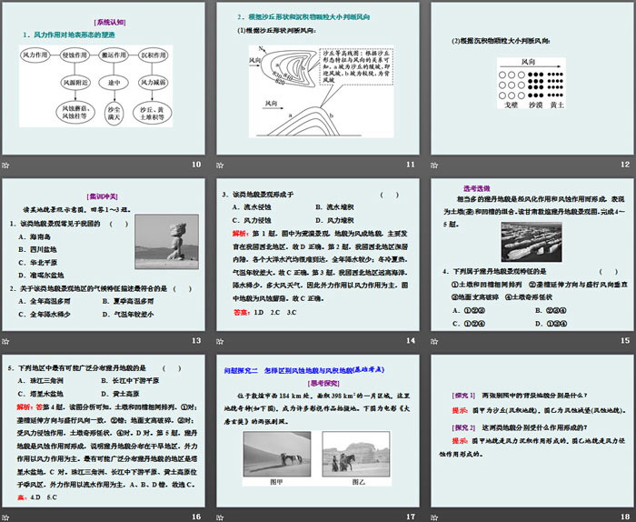 《风成地貌》地球表面形态PPT