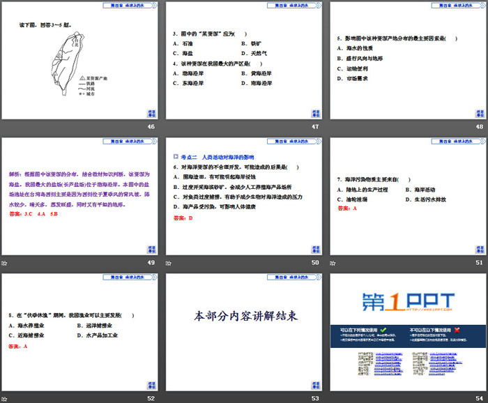 《海洋与人类》地球上的水PPT下载