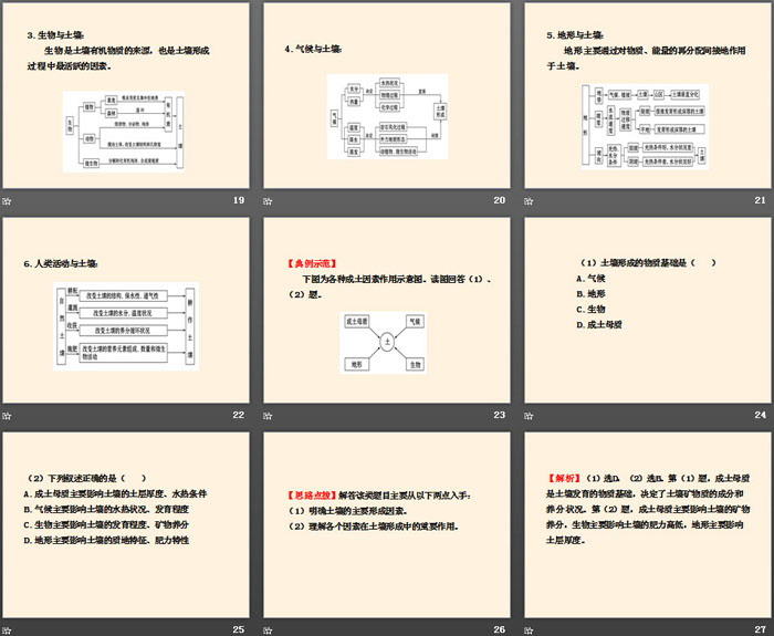 《土壤的形成》地球上的植被与土壤PPT下载