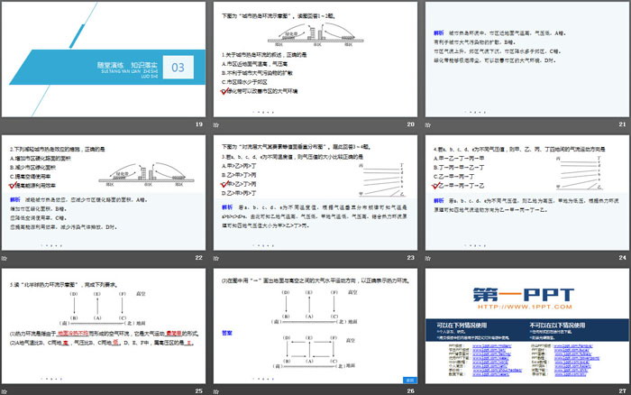 《大气圈与大气运动》从地球圈层看地表环境PPT下载(第3课时热力环流)