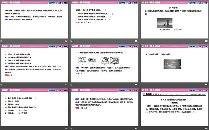 《走进敦煌风成地貌的世界》从圈层作用看地貌与土壤PPT课件