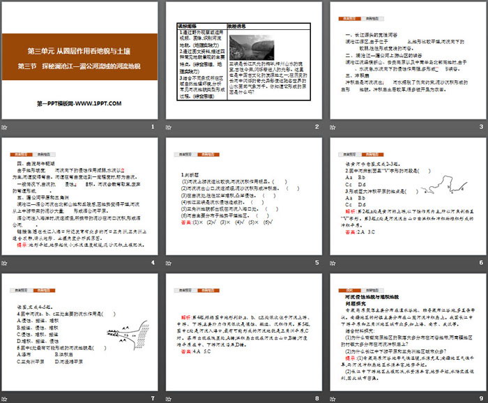 《探秘澜沧江—湄公河流域的河流地貌》从圈层作用看地貌与土壤PPT