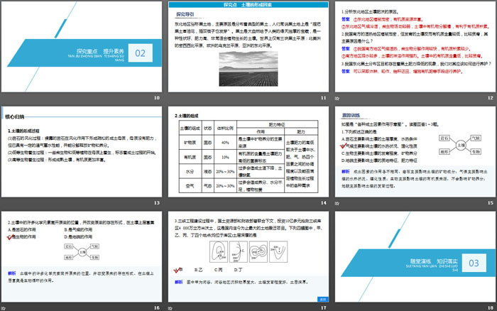 《分析土壤形成的原因》从圈层作用看地貌与土壤PPT下载