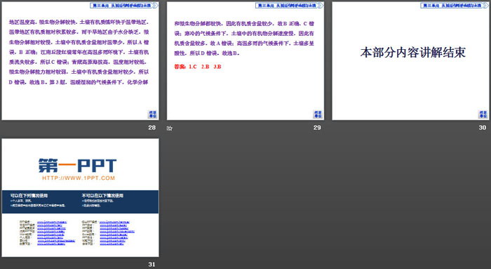 《分析土壤形成的原因》从圈层作用看地貌与土壤PPT教学课件