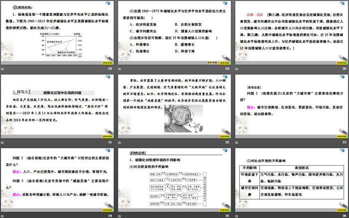 《城镇化》乡村和城镇PPT下载