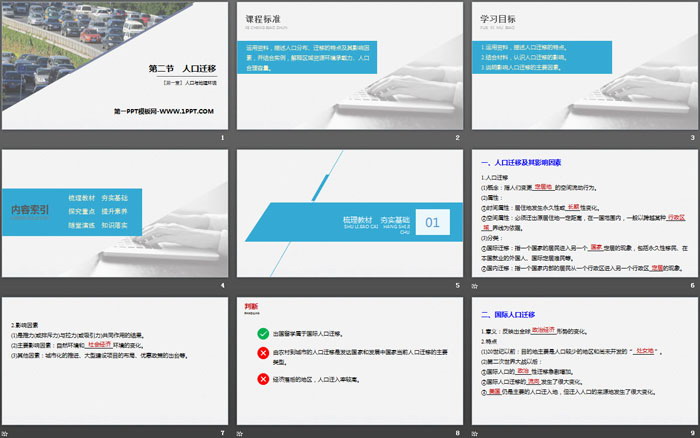 《人口迁移》人口与地理环境PPT