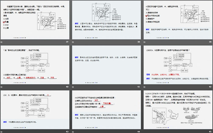 《农业区位因素与农业布局》产业区位选择PPT